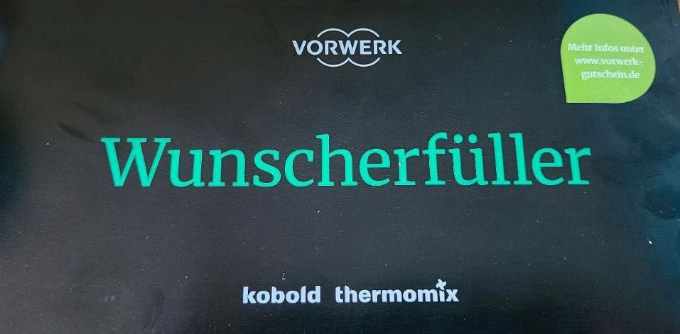 105 Euro Thermomix Vorwerk Gutschein z.B. für den Gemüsestyler in Buxtehude