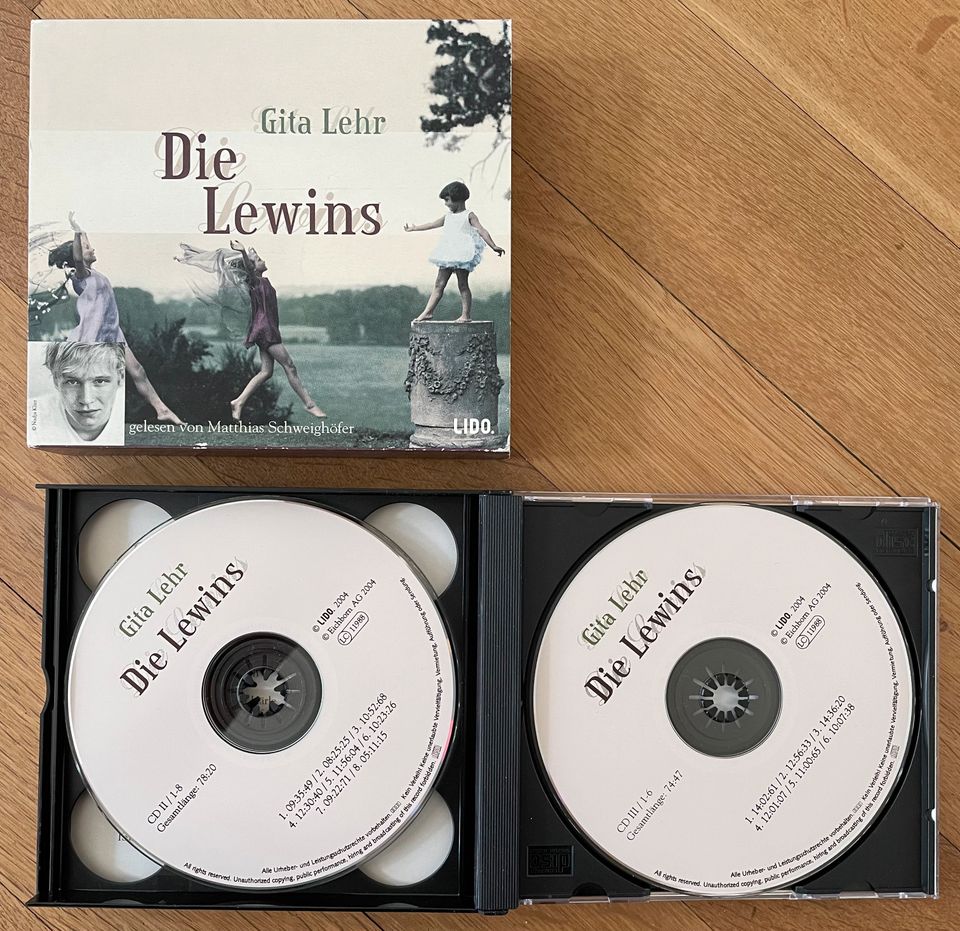Gita Lehr Die Lewins gelesen Matthias Schweighöfer CD Hörbuch in Berlin