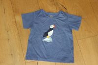 BABY BODEN mini T-Shirt kurzarm Sommer Papageitaucher blau Gr. 92 Bayern - Lamerdingen Vorschau