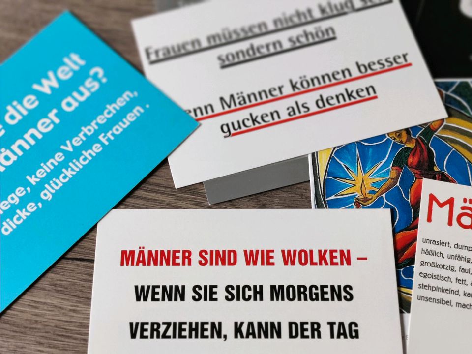 Feministische Postkarten 30 St. in Gladbeck