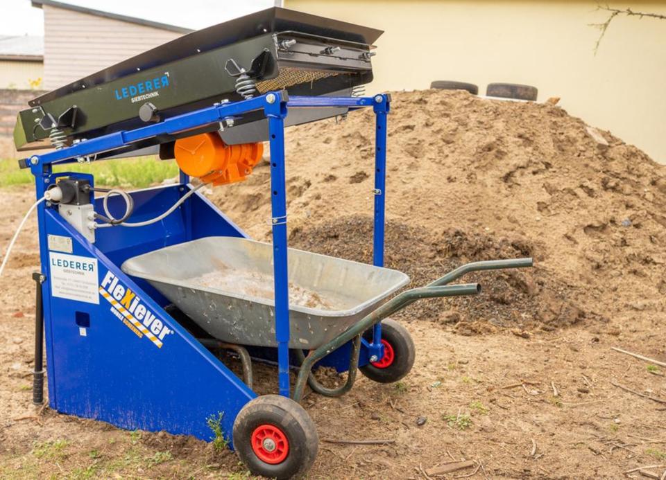 FleXiever MS Garden Mobile Siebanlage|130kg|230V|65cm Schaufel in Großpösna