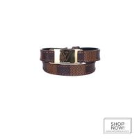 LOUIS VUITTON ARMBAND 'SIGN IT' AUS DAMIER EBENE CANVAS GR. 19 Hessen - Darmstadt Vorschau