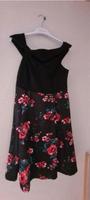 shein Cocktailkleid Blumen schulterfrei Kleid Midi 44 Hessen - Hasselroth Vorschau