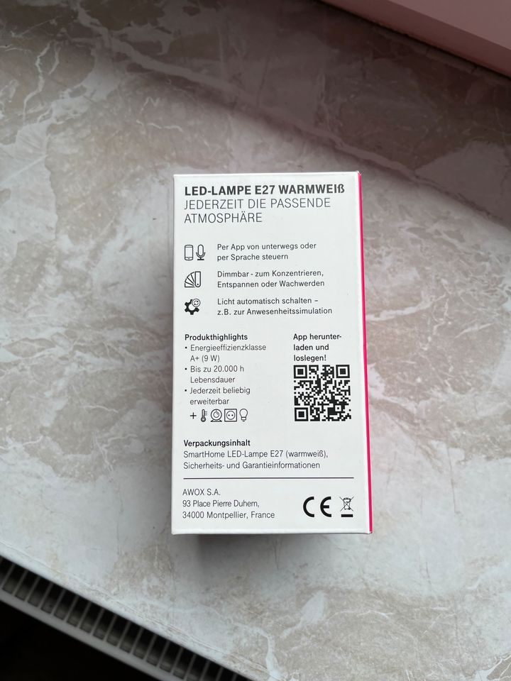 Magenta Smarthome LED Lampe in Ehlenz