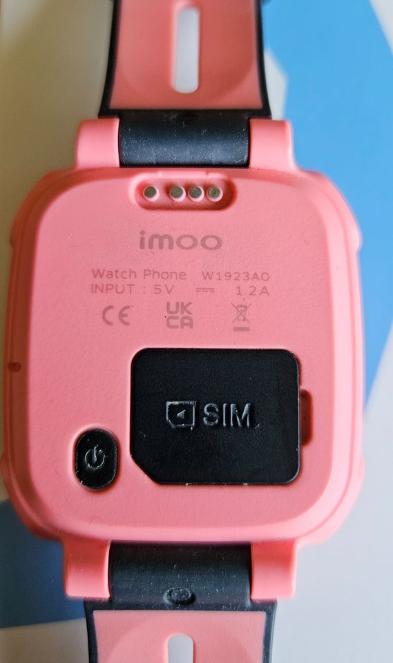IMOO Z1 Kinder GPS Smartwatch Mit Video+Tel-Call GPS-Ortung, Rosa in Wetter (Ruhr)