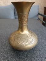 Alte Messing Blumenvase Baden-Württemberg - Durmersheim Vorschau