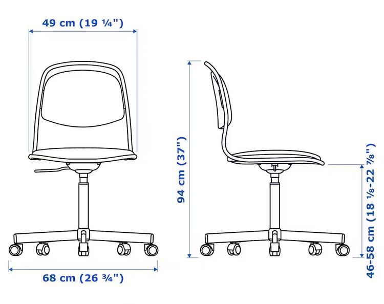 Drehstuhl IKEA für Kinder in Erdmannhausen