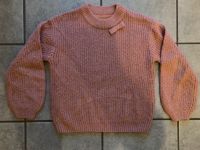 C&A Pullover Pulli Strick Glitzerfaden Schleife altrosa Gr. 140 Baden-Württemberg - Altlußheim Vorschau