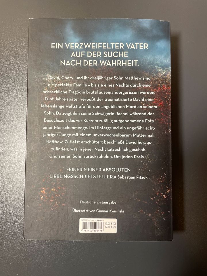 Thriller - Nur für dein Leben - Harlan Coben - neuwertig - 8/2023 in Essen