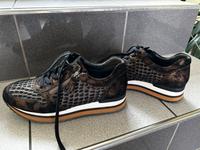 Sneaker metallic Look Animal braun schwarz Hessen - Hünfeld Vorschau