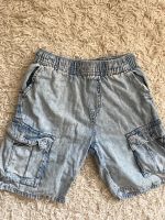 Zara jungen Kinder Jeans shorts Cargo  Hellblau Gr.134 Bayern - Ergolding Vorschau