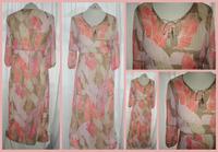 Bianca elegantes Kleid Sommerkleid Blättermuster Gr.38-40 M-L Bayern - Grainet Vorschau