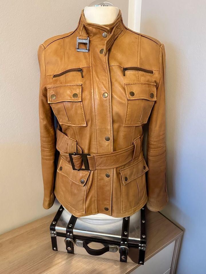 Lederjacke, Bikerjacke von Zara XL in Dresden