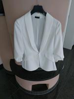 Taifun Blazer Sakko Jackett Blaser Gr. 38 weiß 3/4 Arm Bayern - Klingenberg am Main Vorschau