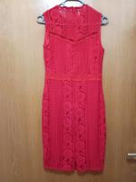 Schickes, rotes Spitzenkleid von Reserved Hessen - Kelkheim Vorschau
