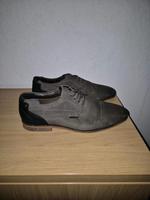 Cox! Herrenschuhe, Schnürschuhe, Businessschuhe, grau/schwarz 43 Schleswig-Holstein - Lübeck Vorschau