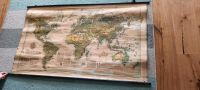 Welt karte Wandkarte Schul lehrkarte von 1947 Niedersachsen - Winsen (Luhe) Vorschau
