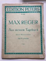 Reger Aus meinem Tagebuch Klavier Piano Noten Nordrhein-Westfalen - Ochtrup Vorschau