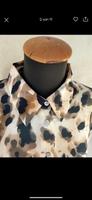 MANGO BLUSE LEO PRINT SATIN XL BRUST CA 60cm Münster (Westfalen) - Angelmodde Vorschau