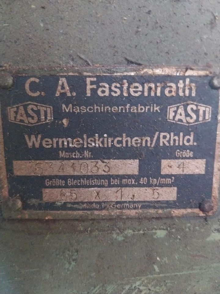 Sickenmaschine Fasti in Kollnburg
