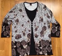 Damen Shirtjacke mit Top Größe 48 Nordrhein-Westfalen - Rommerskirchen Vorschau