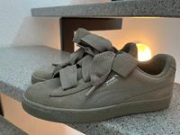 Puma Suede Gr. 37 grün Damen Sneaker Hessen - Viernheim Vorschau