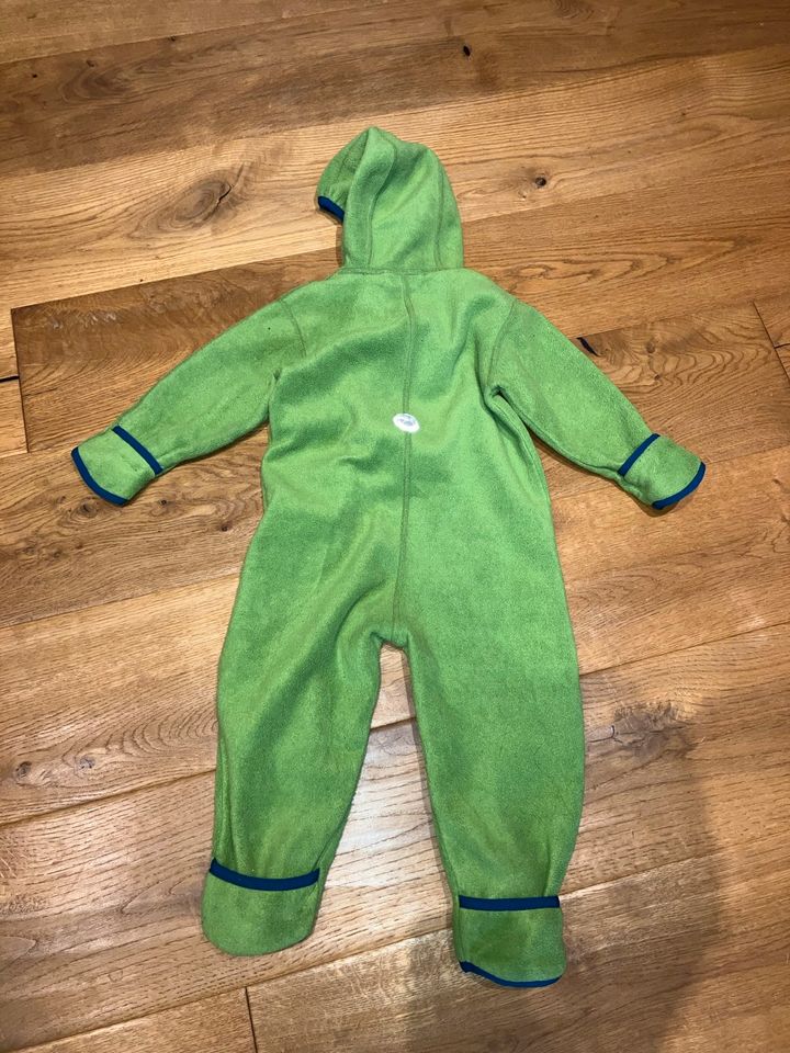 Jako-o Polartec Overall Fleece grün 80/86 in Ilbesheim bei Landau in der Pfalz