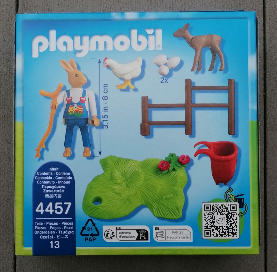 Playmobil Hase mit Kraxe Osterhase 4457 NEU in OVP in Erding