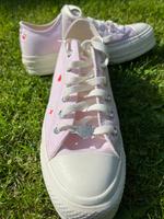 Converse All Star rosa Special Edit. mit Glitzerherz Baden-Württemberg - Schönaich Vorschau