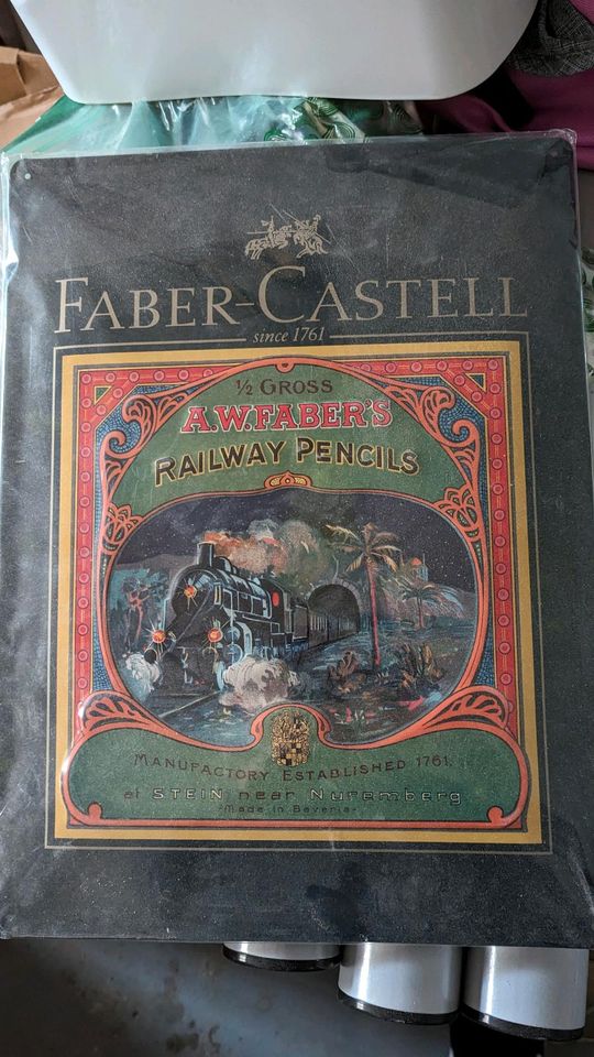 Faber Castell Schild in Siedenburg