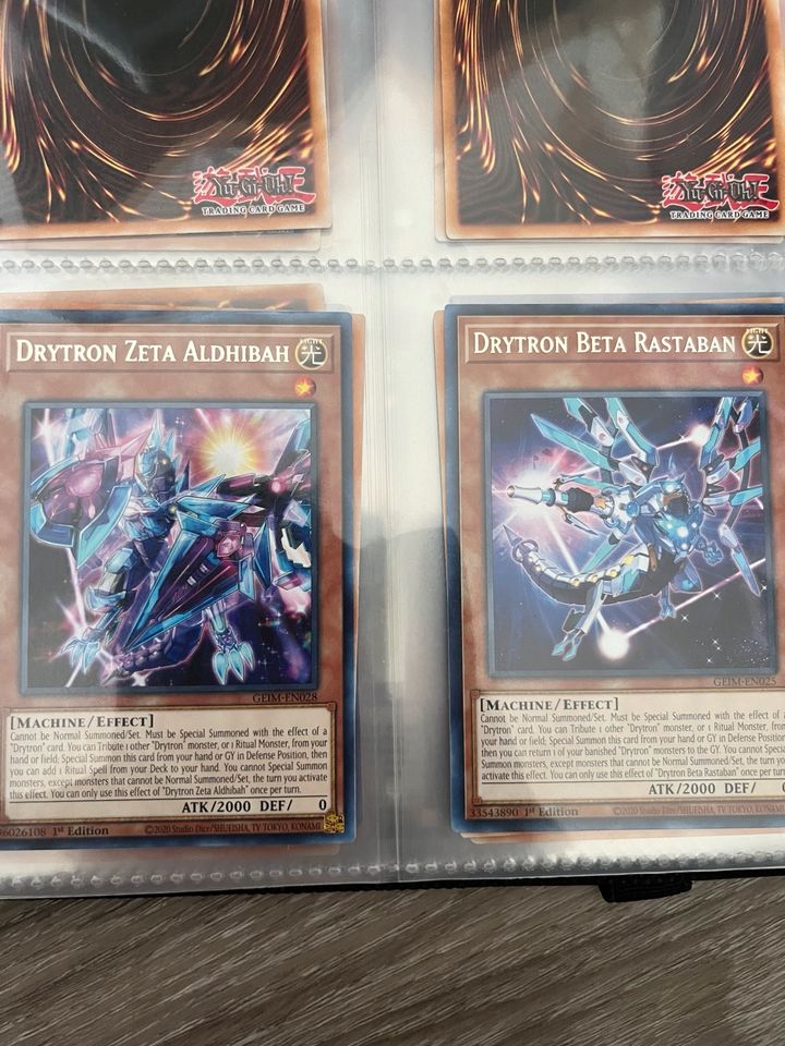 Yugioh Drytron card set in Mannheim