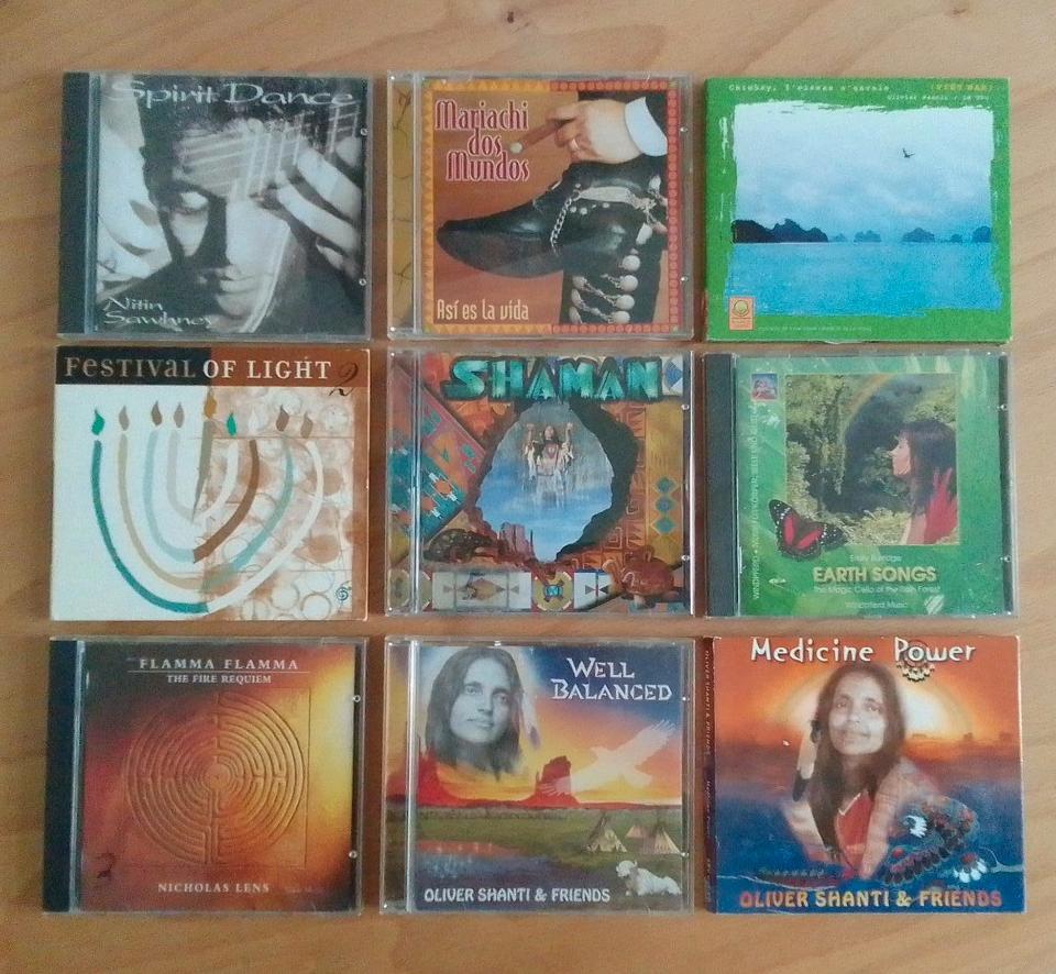 CD Sammlung 9 CDs Oliver Shanti, spirituelle Musik, Meditation in Berlin