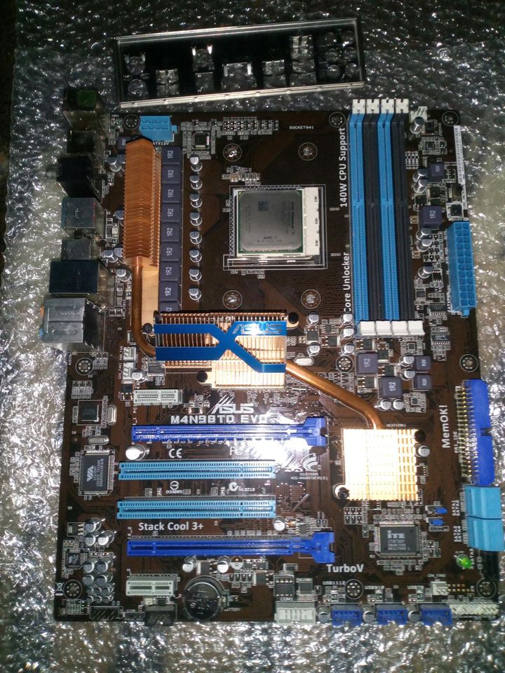 AMD X4 955 BE auf ASUS M4N98TD EVO (nforce 980a SLI) in Ovelgönne