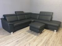 Ecksofa + Hocker NaturLeder, Sofas Lieferung, Lagerverkauf Bochum - Bochum-Mitte Vorschau