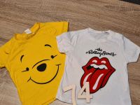 T-Shirt 74 H&M Winnie Puh und Rolling Stones Dresden - Trachau Vorschau