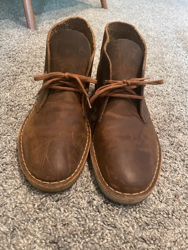 Clarks Desert Boots Bienenwachs braun Leder Herren 41 US8 in Frankfurt am  Main - Eschersheim | eBay Kleinanzeigen ist jetzt Kleinanzeigen