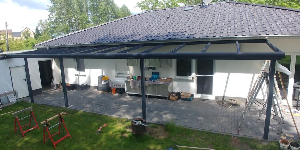 Alu Terrassenüberdachung, Überdachung, Carport in Wiesenhagen