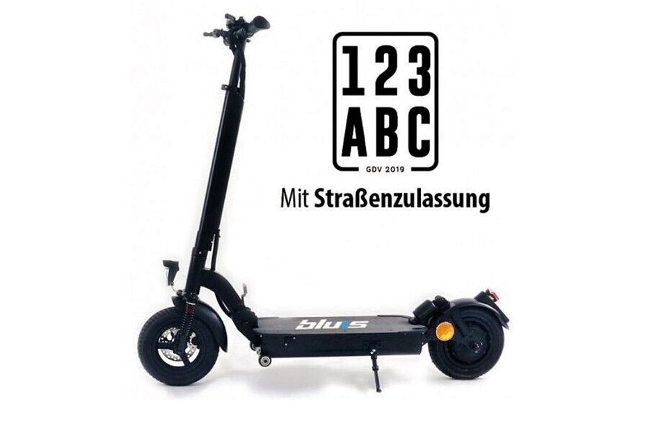 NEU Blu:s Stalker XT950 E-Scooter E-Roller klappbar 50 km RW 0 km in Oberhausen