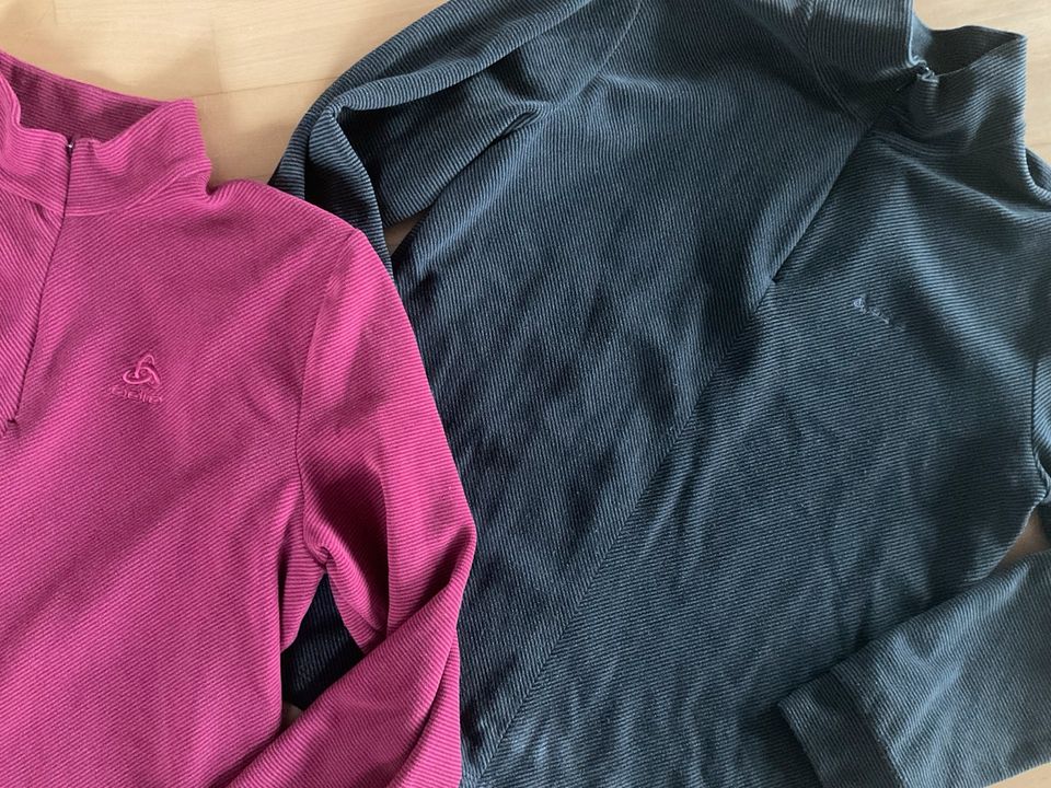 Odlo Fleecepulli Ski Shirts grau und pink ca. Gr M in Arnsberg