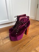 Jeffrey Campbell Samt lila pink 39 Lita Plateau Nordrhein-Westfalen - Remscheid Vorschau