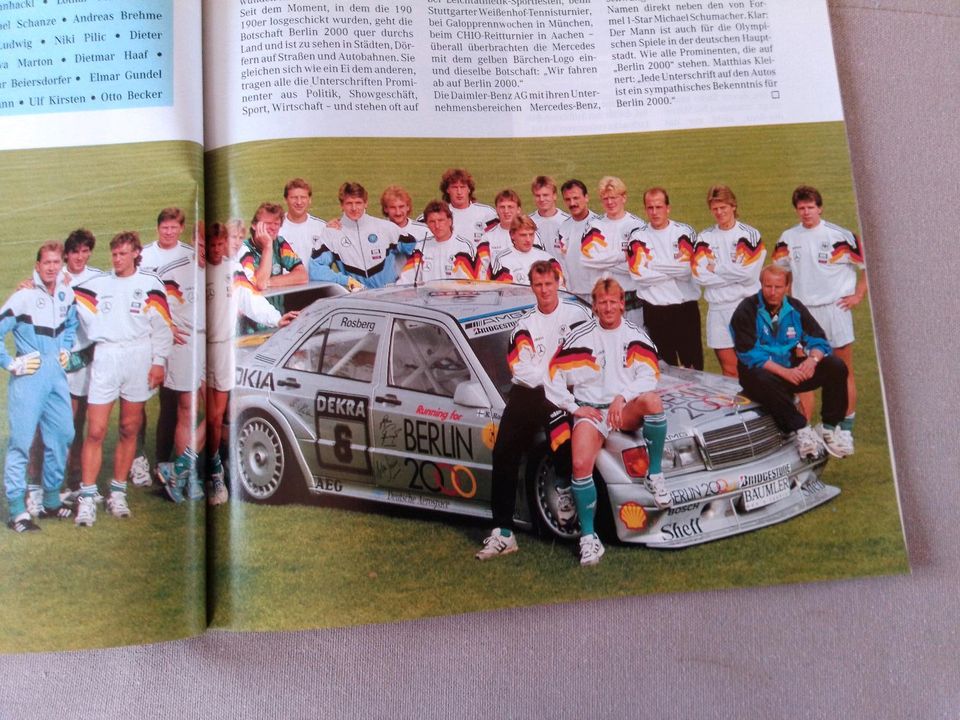 AMG Broschüren 190 E und Gruppe C Sauber . in Weil im Schönbuch