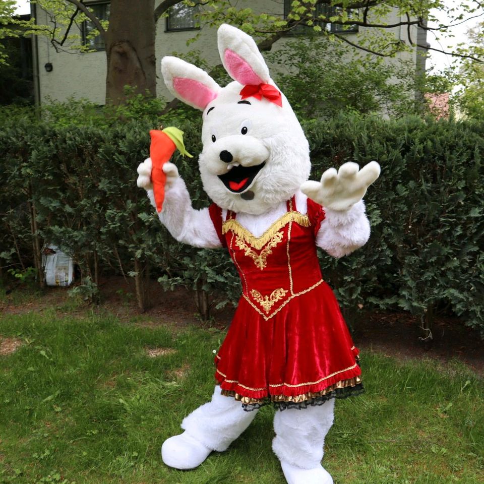 Osterhase Maskottchen Kostüm Hase Feier Abi Mottowoche Motto in Berlin