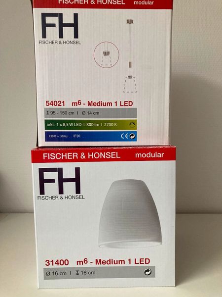 neue FISCHER&HONSEL "modular" Pendelleuchte m6 Medium 1 LED in  Niedersachsen - Buchholz in der Nordheide | eBay Kleinanzeigen ist jetzt  Kleinanzeigen