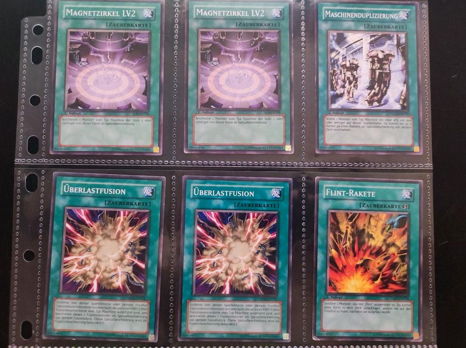 YuGiOh TCG Karten-Set "Maschine" in Grafenwöhr