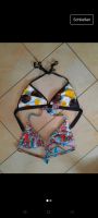 2x bikini oberteil bunt neckholder 38/40 M Bayern - Langquaid Vorschau