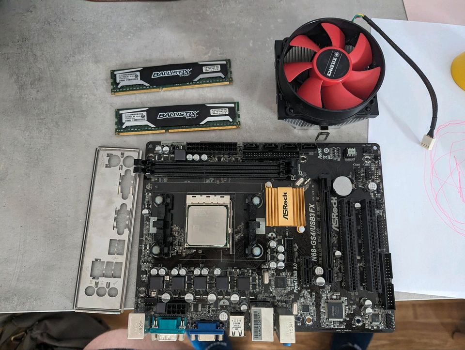 ASRock AM3 ,FX6300 ,8Gb , Xilence Kühler in Erfurt