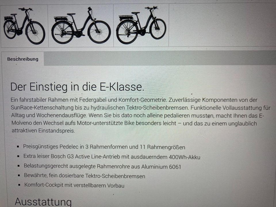 E-Bike Stevens Molveno Forma neuwertig in Schwalmstadt