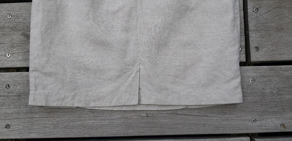 Kleid von Alb-Natur; 100 % Natur-Leinen; Etui Form; Gr 38; beige; in Soest
