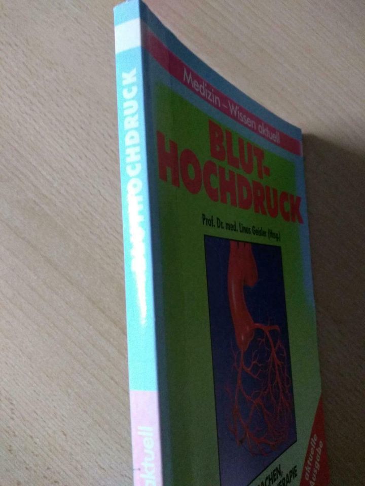 Bluthochdruck, Ursachen, Symptome, Therapie, Buch über Blut hochd in Weißenburg in Bayern