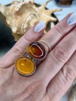 Bernsteinring Ring Naturbernstein amber Geschenk Silber handmade Köln - Mülheim Vorschau